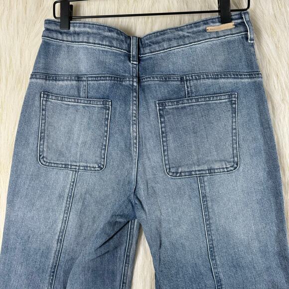 Pilcro and the Letterpress Blue Straight Leg Jeans - Picture 5 of 9